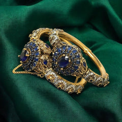 Opulent Gemstone Bangles