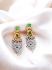 Emerald Blossom Earrings