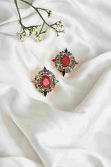 Regal Multistone Earings