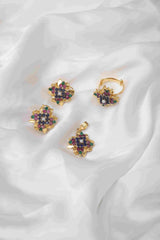 Royal Blossom Charm Set